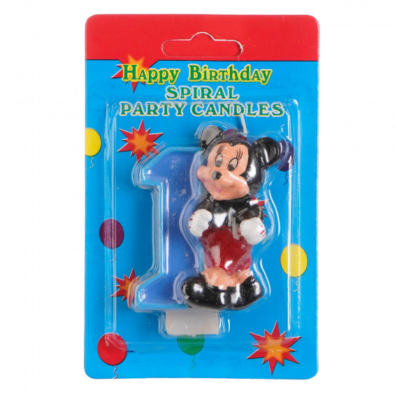 Mickey Mouse κερί νούμερο 6 για αγόρια Mickey Mouse 170342 3