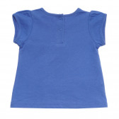 Μπλουζάκι μωβ βαμβακερό για κορίτσια Tape a l'oeil 170454 4