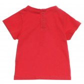Βαμβακερή μπλούζα μωρού για αγόρι, με κόκκινο χρώμα Tape a l'oeil 170466 4