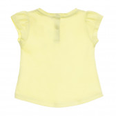 Βαμβακερό παιδικό φόρεμα για κορίτσια, κίτρινο Tape a l'oeil 170470 4