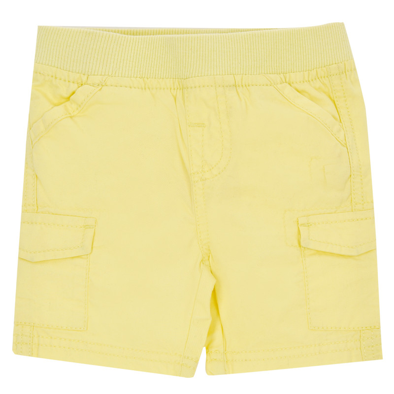 Βαμβακερό παντελόνι για μωρά, κίτρινο  170666