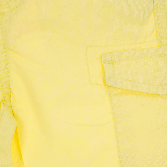 Βαμβακερό παντελόνι για μωρά, κίτρινο Tape a l'oeil 170667 2