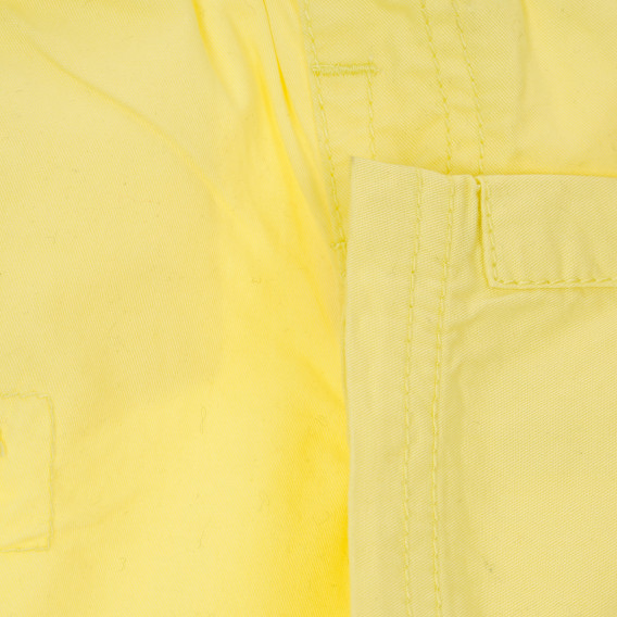 Βαμβακερό παντελόνι για μωρά, κίτρινο Tape a l'oeil 170668 3