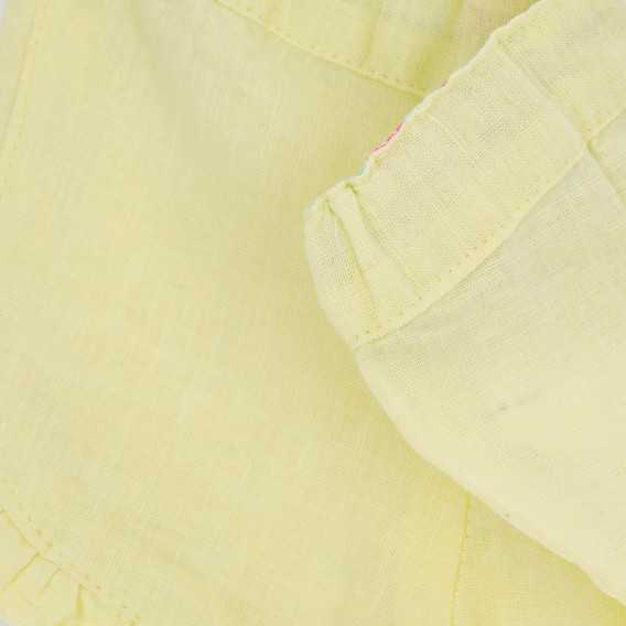 Κίτρινο παιδικό παντελόνι για κορίτσια Tape a l'oeil 170699 2