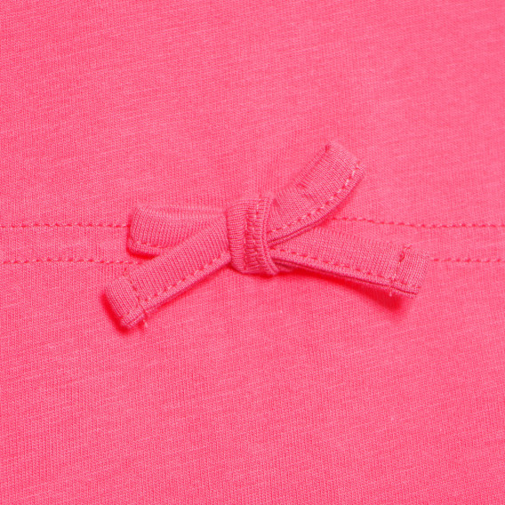 Βαμβακερό παιδικό φόρεμα για κορίτσια, σε ροζ χρώμα Tape a l'oeil 170743 2