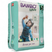 Bambo Nature Pants μεγέθους 5 XL, οικολογικές πάνες μίας χρήσης 12-18 κιλά - 19 τεμ. Bambo Nature 171182 