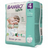 24 τεμ. οικολογικές πάνες μίας χρήσης Bambo Φύση μεγέθους: 4, 7-14 κιλά Bambo Nature 171205 3