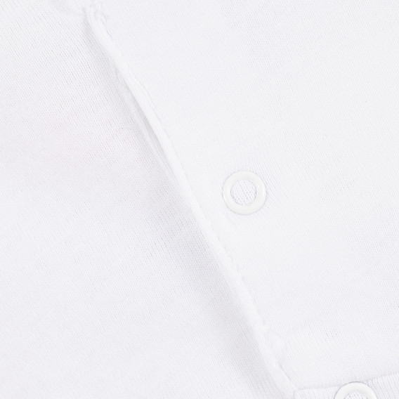 Βαμβακερή μπλούζα σε λευκό χρώμα για μωρά ( κορίτσια ) Tape a l'oeil 171451 3