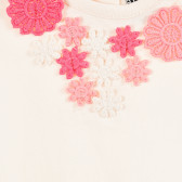 Μπεζ φόρεμα με κοντά μανίκια για μωρά ( κορίτσια ) Tape a l'oeil 171454 2