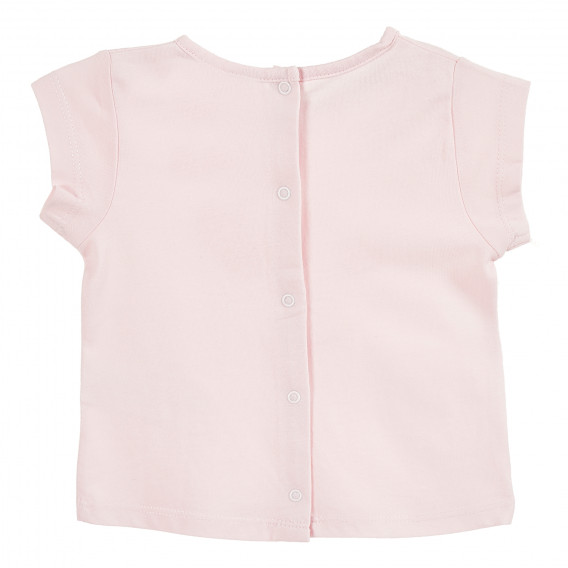 Φόρεμα με κοντά μανίκια σε ροζ χρώμα για μωρά ( κορίτσια ) Tape a l'oeil 171460 4