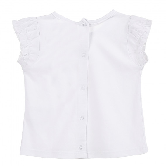 Βαμβακερή μπλούζα με κοντά μανίκια για μωρά ( κορίτσια ) Tape a l'oeil 171468 4