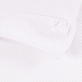 Λευκό βαμβακερό φόρεμα με σχέδιο καρδιάς για μωρά ( κορίτσια ) Tape a l'oeil 171475 3