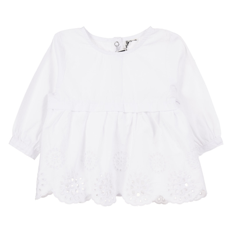 Λευκό βαμβακερό φόρεμα για μωρά ( κοριτσάκια )  171537
