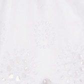 Λευκό βαμβακερό φόρεμα για μωρά ( κοριτσάκια ) Tape a l'oeil 171538 2