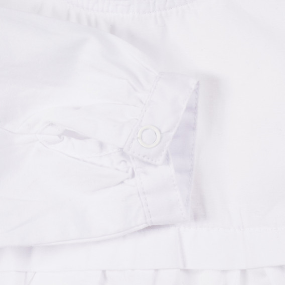 Λευκό βαμβακερό φόρεμα για μωρά ( κοριτσάκια ) Tape a l'oeil 171539 3