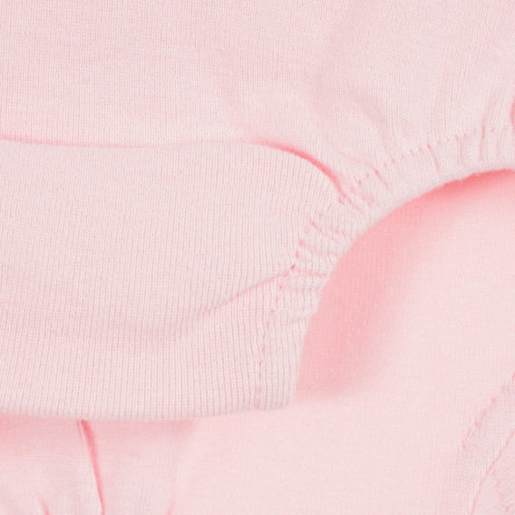 Ροζ βαμβακερό κορμάκι για μωρά ( κορίτσια ) Tape a l'oeil 171682 3