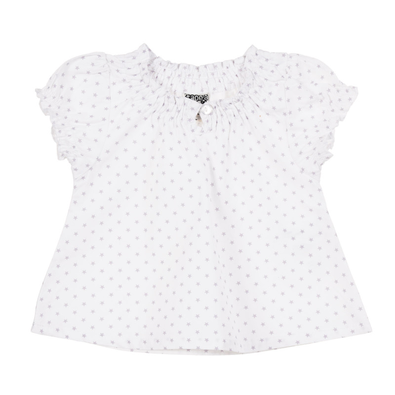 Βαμβακερό φόρεμα με αστερίσκους για μωρά ( κορίτσια )  171684