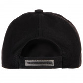 Μαύρο βαμβακερό καπέλο για κορίτσια Original Marines 172054 3