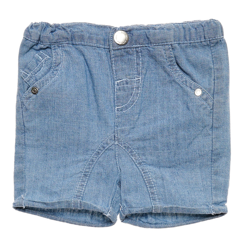 Βαμβακερό τζιν παντελόνι σε μπλε χρώμα για μωρά  172209