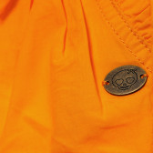 Βαμβακερό βρεφικό παντελόνι σε πορτοκαλί χρώμα για κορίτσια Tape a l'oeil 172215 3