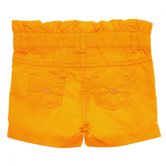 Βαμβακερό βρεφικό παντελόνι σε πορτοκαλί χρώμα για κορίτσια Tape a l'oeil 172216 4