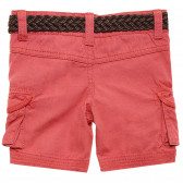 Βαμβακερό παντελόνι σε κόκκινο χρώμα για μωρά ( αγόρια ) Tape a l'oeil 172220 4