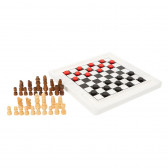Ξύλινο σκάκι 20 x 20 x 1,5 cm Small Foot 172490 