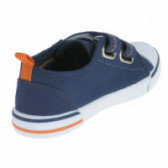 Μπλε sneakers με αρωματική σόλα και πορτοκαλί αποχρώσεις για κορίτσια Beppi 172622 2