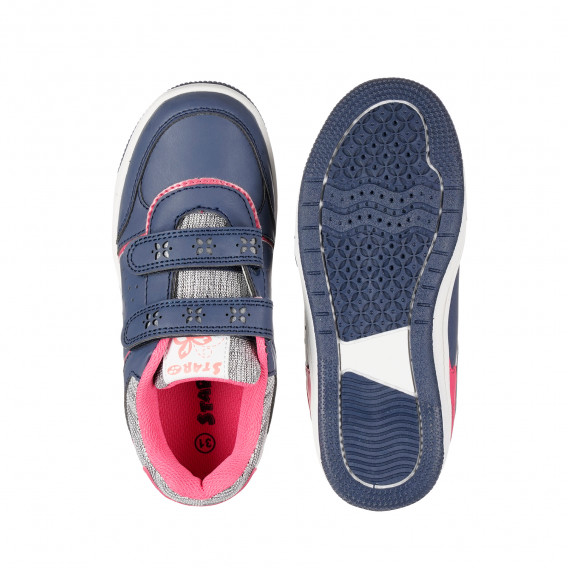 Αθλητικά παπούτσια για κορίτσια, μπλε Star 173420 3