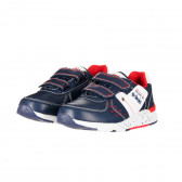 Αθλητικά παπούτσια με κόκκινους τόνους για αγόρια, μπλε Star 173441 