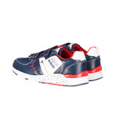 Αθλητικά παπούτσια με κόκκινους τόνους για αγόρια, μπλε Star 173442 2