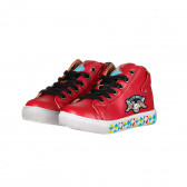  Αθλητικά παπούτσια με απλικέ, κόκκινα Star 173462 