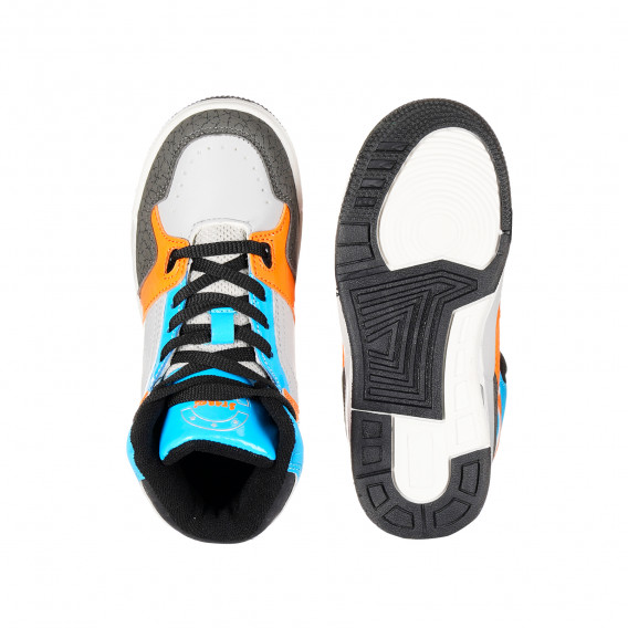 Αθλητικά παπούτσια με πορτοκαλί και μπλε τόνους για αγόρια Star 173498 2