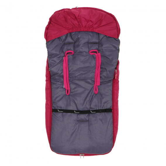 Χειμερινή τσάντα καροτσιού, κόκκινη Inter Baby 174253 5