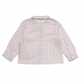 Καρό πουκάμισο με μακριά μανίκια για αγοράκια- ροζ Neck & Neck 174991 4