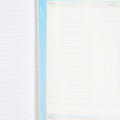 Σημειωματάριο - Journey, A4, 40 φύλλα, ριγέ, μπλε Gipta 175401 4