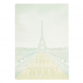 Σημειωματάριο Megapol Paris, A4, 60 φύλλα, ριγέ, πράσινο Gipta 175415 2