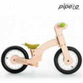 Ξύλινος τροχός ισορροπίας, Lily, 12 &quot;, χρώμα: πράσινο Pippello Bikes 175632 