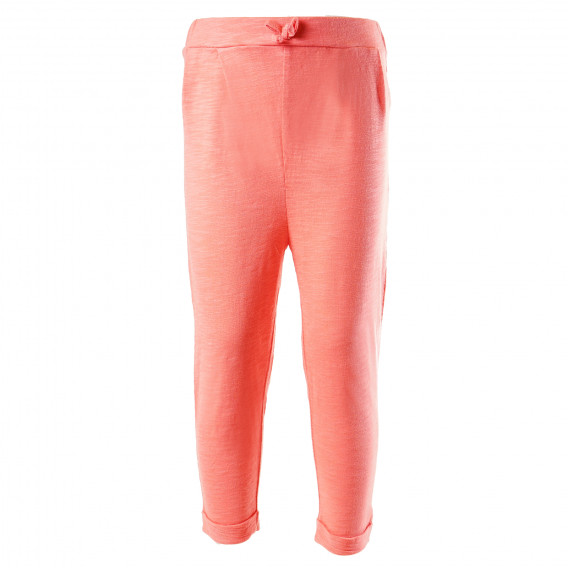 Βαμβακερό παντελόνι σε ροζ χρώμα για μωρά ( κορίτσια ) Tape a l'oeil 175735 