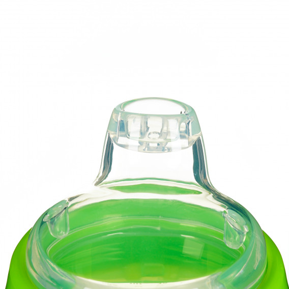 Μαλακό κύπελλο μετάβασης από πολυπροπυλένιο 200 ml, σε πράσινο χρώμα Chicco 175834 3