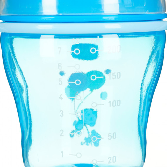Κύπελλο μετάβασης από πολυπροπυλένιο, Μαλακό κύπελλο, 200 ml., Χρώμα: μπλε Chicco 175860 4
