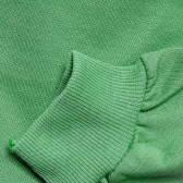 Σπορ παντελόνι με μικρή εκτύπωση για αγόρια, πράσινο Acar 176086 3