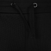 Σπορ παντελόνι με την επιγραφή της μάρκας για αγόρια, μαύρο Guess 176369 3