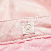Ροζ denim παντελόνι με άσπρες κουκκίδες για κορίτσια Tape a l'oeil 176549 4