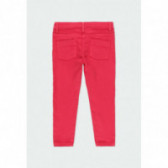 Παντελόνι με πέντε τσέπες για κορίτσια, κόκκινο Boboli 177082 6