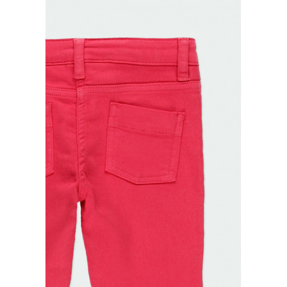 Παντελόνι με πέντε τσέπες για κορίτσια, κόκκινο Boboli 177084 9