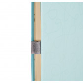 Ημερολόγιο - Σημειωματάριο Minimax με λάστιχο, Α 4, 100 φύλλα, φαρδιές γραμμές, ανοιχτό μπλε Gipta 177459 4