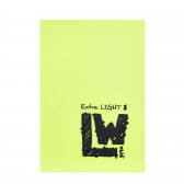 Σημειωματάριο LW, A4 60 φύλλα, ριγέ, πράσινο Gipta 177540 