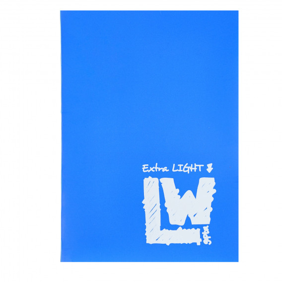 Σημειωματάριο LW, A4 60 φύλλα, ριγέ, μπλε Gipta 177568 