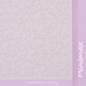 Ημερολόγιο - Σημειωματάριο Minimax με λάστιχο, A4, 100 φύλλα, φαρδιές γραμμές, μωβ Gipta 177589 2